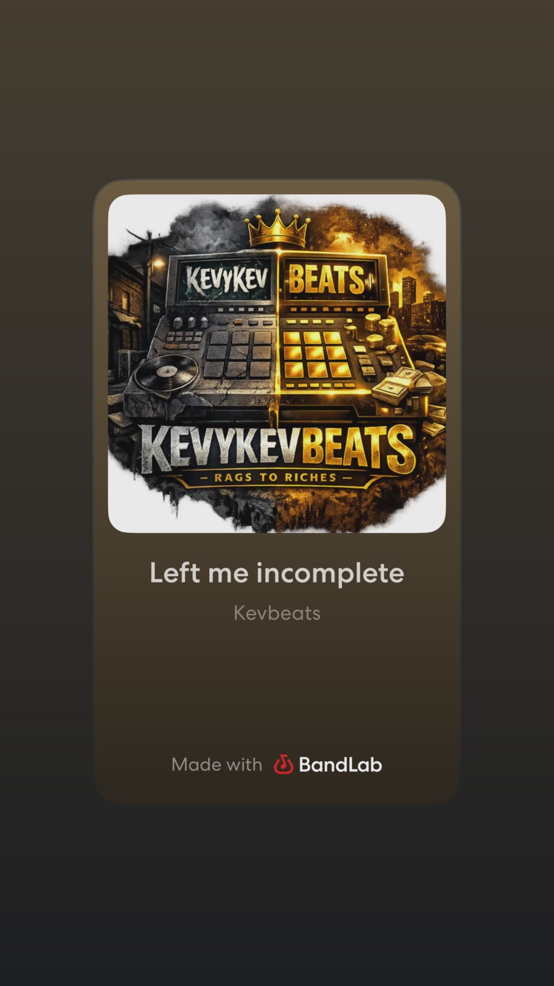 Left me incomplete